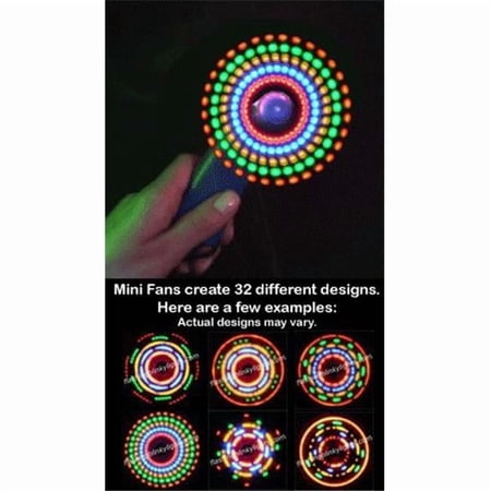 Blinkee 1535000 Flashing Fan, Multi Color