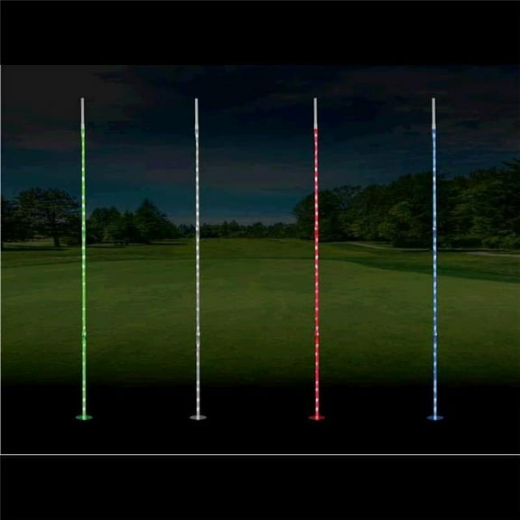 LED 78 Inch Blue Flag Stick