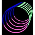 thumbnail image 1 of Blinkee 1706000 Glow Necklace Tri Color Tube of Fifty, Pink, Blue & Green, 1 of 1