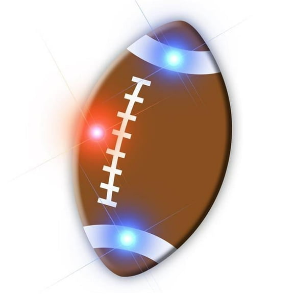 Football Flashing Body Light Lapel Pins