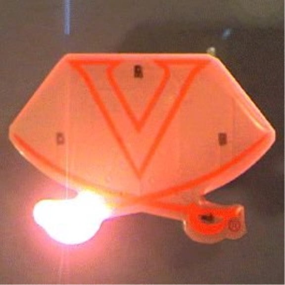 Blinkee 2515000 Virginia University Officially Licensed Flashing Lapel Pin