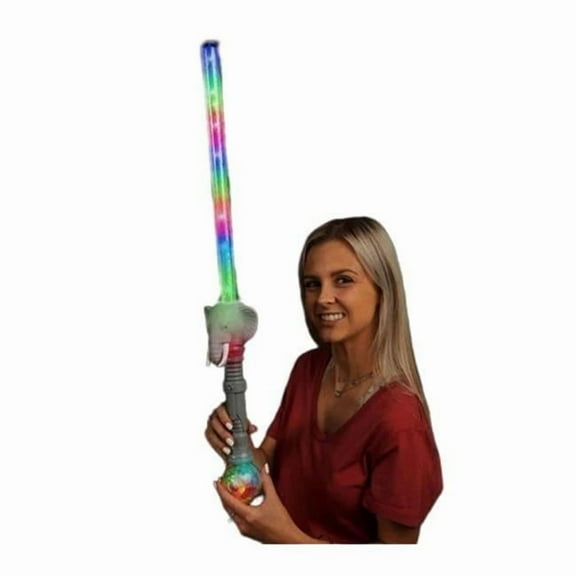 Blinkee 28FMFPS-MLT 28 in. Flashing Multicolor Elephant Prism Sword