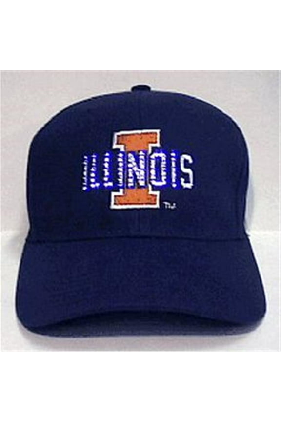 3015000 Illinois University Flashing Fiber Optic Cap