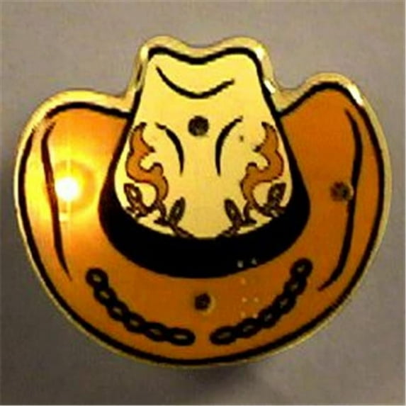 Blinkee 3350000 Cowboy Hat Flashing Body Light Lapel Pins