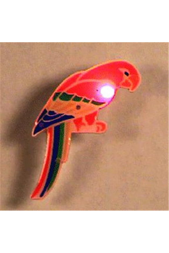 3400000 Parrot Flashing Body Light Lapel Pins