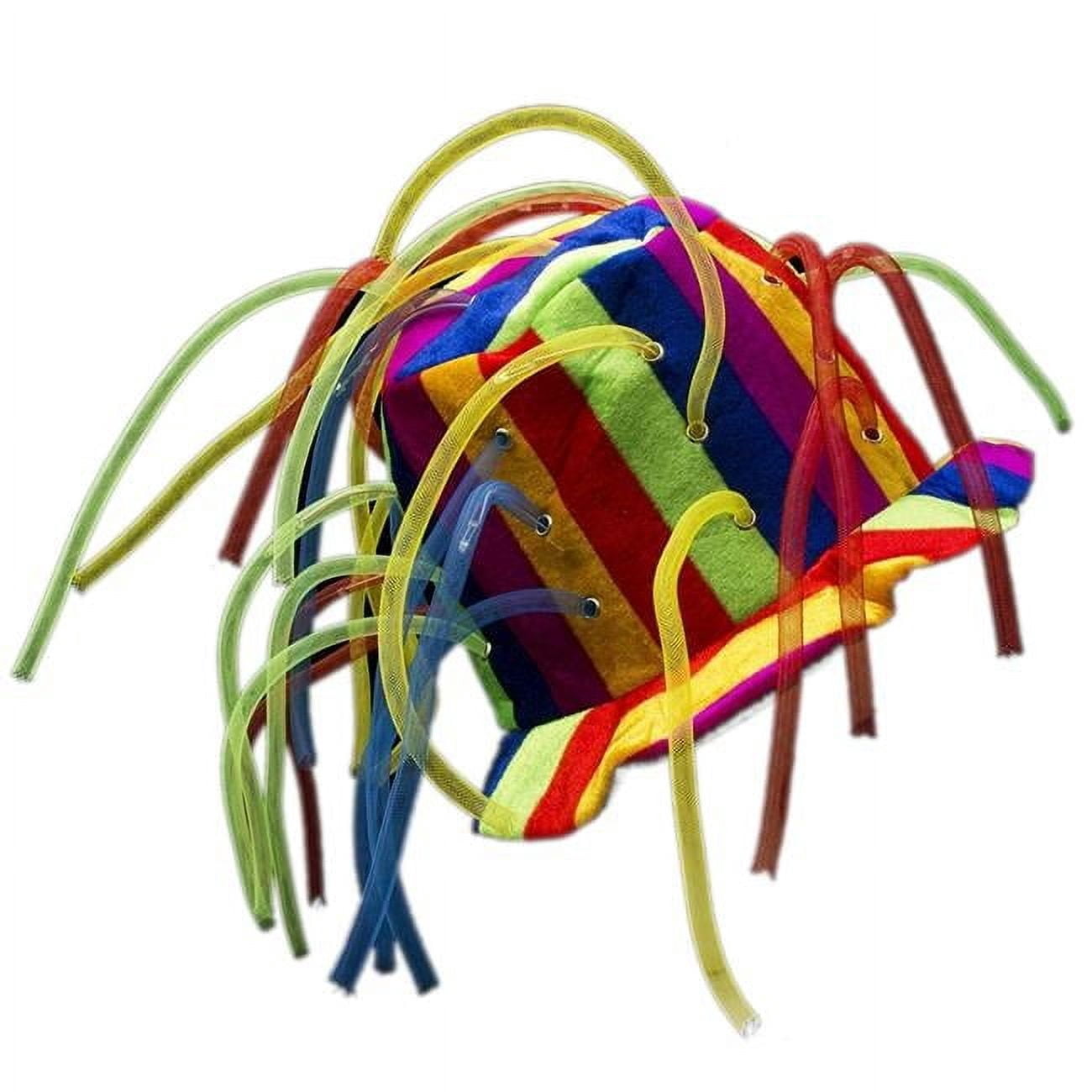 Blinkee 5045000 Multi Color LED Noodle Hat Flashing Dreads