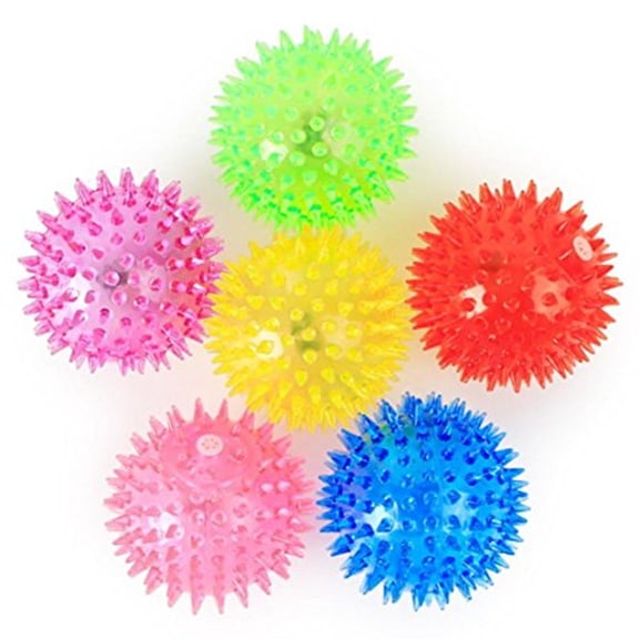 LED Soft Spike Air Bounce Balls