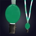 thumbnail image 1 of Blinkee 695100 LED Lightup Lanyard with Badge Clip, Green, 1 of 1