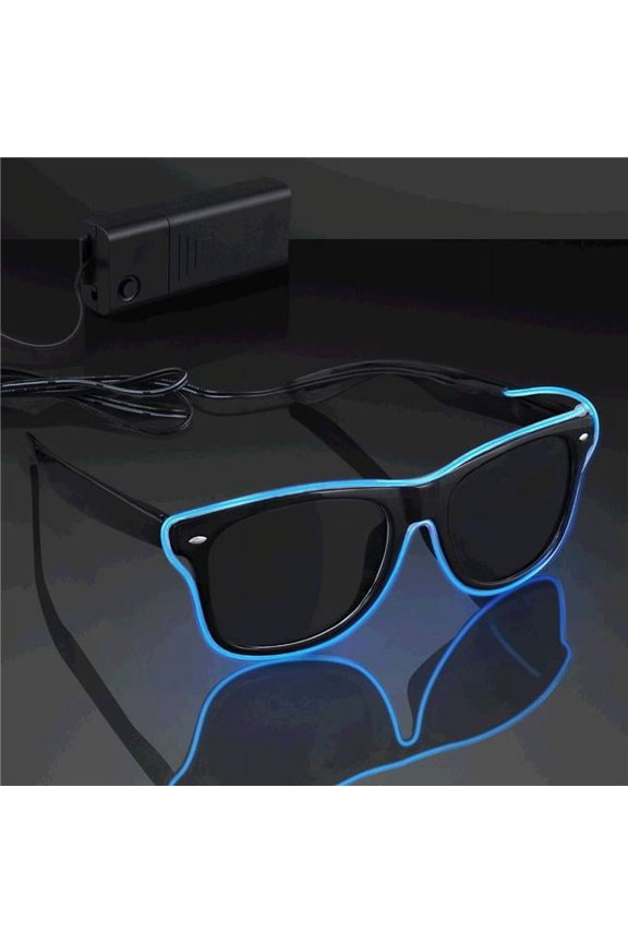 Electro Luminescent Banray Sunglasses Blue
