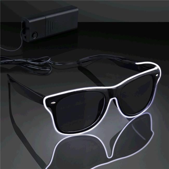 Electro Luminescent Banray Sunglasses White