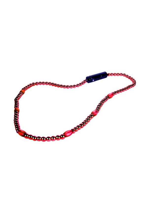 95013 LED Necklace with Red Beads