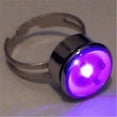 thumbnail image 1 of Electronic Mood Ring 2 Flashing Body Light Lapel Pins, 1 of 2