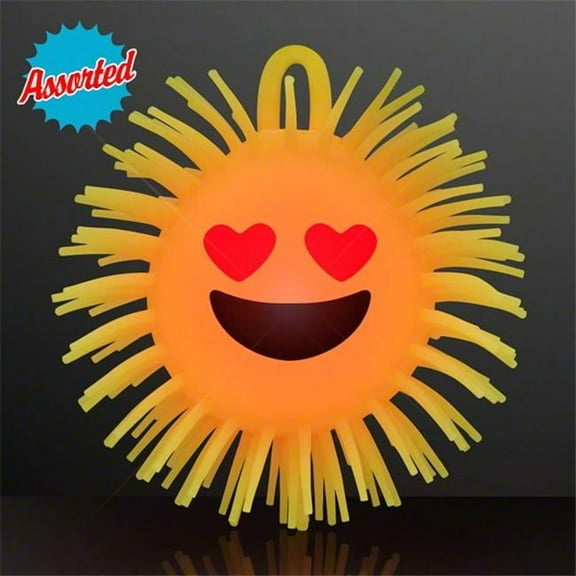 Blinkee A550 Color Changing Emotions Emoji Faces Puffer Squishy Ball