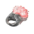 thumbnail image 1 of Blinkee CSSBRW-RD Clear Silicone Soft Bubble Rings with Red LEDs, 1 of 1