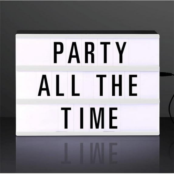 Blinkee CMLSCUPL Customizable Large LED Sign My Cinema USB Powered Original Marquee Lightbox