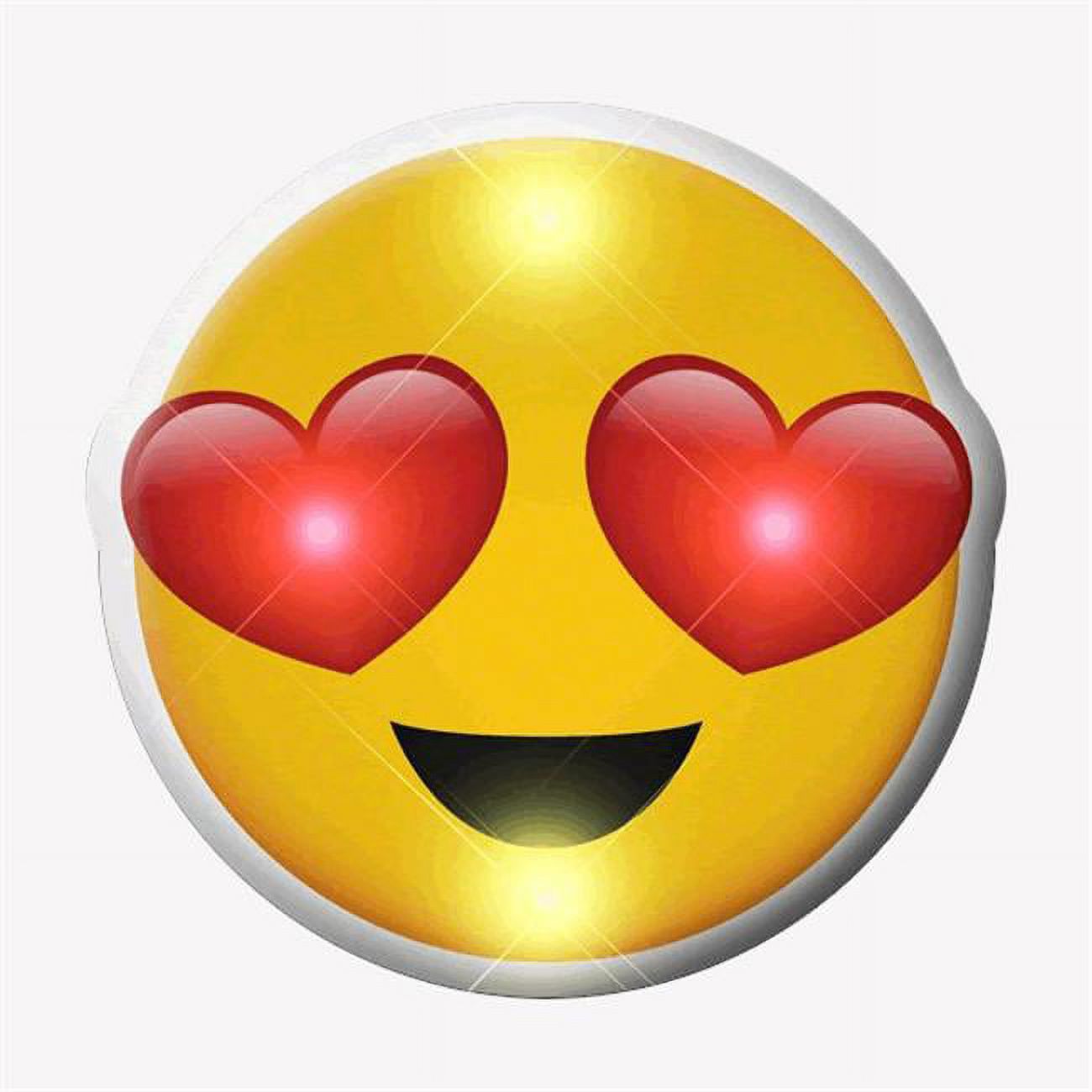 Blinkee Heart Eyes Emoji Flashing Body Light Lapel Pins