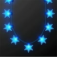 thumbnail image 1 of Blinkee BLUESNOWFLAKENECK LED Big Blue Snowflakes String Lights Necklace, 1 of 1
