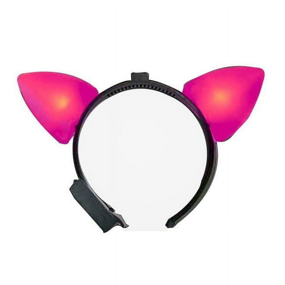 Blinkee LUCEHDBND-PK Light Up Pink Cat Ears Headband