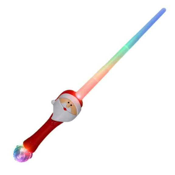 Blinkee LUESPSSNTA Light Up Expandable Santa Prism Saber Sword