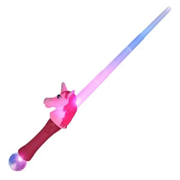 Blinkee LUEUSPS14 Light Up Expandable Unicorn Saber Prism Sword