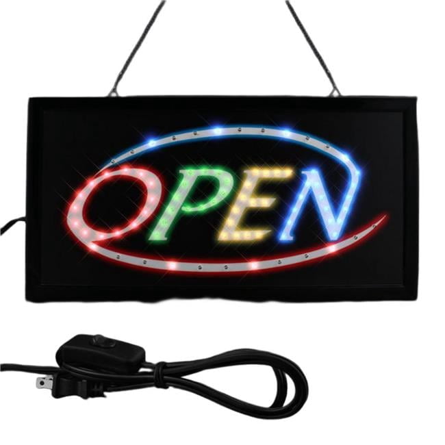 Blinkee LUFPIBS-OPN LED Open Bar Sign, Multi Color