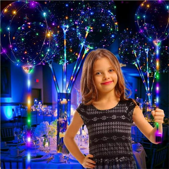 Blinkee LUMLLBB Light Up Multicolor Lollipop Balloon