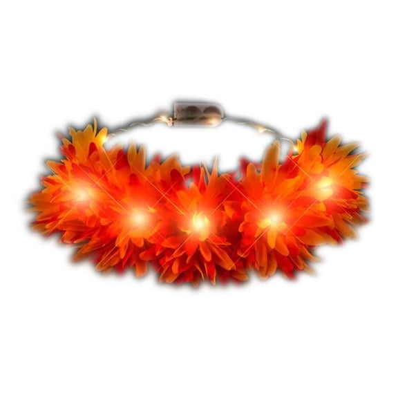 Blinkee LUAFFCHS Light Up Autumn Festival Flower Crown Headband