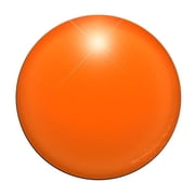 Light Up Round Badge Pin Orange