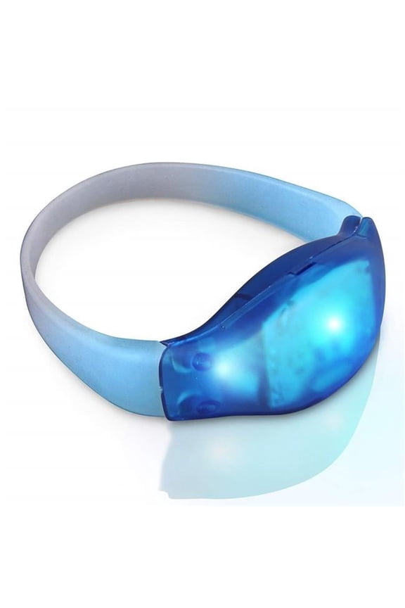 MTNACLBBR-BL Motion Activated LED Bracelet, Blue