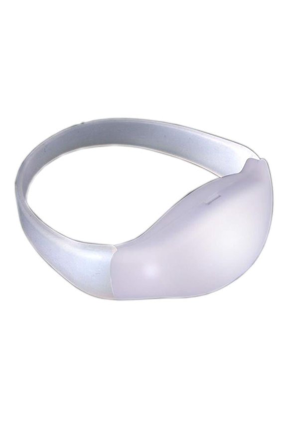 SNDACTLB-WT Motion Activated LED Bracelet, White