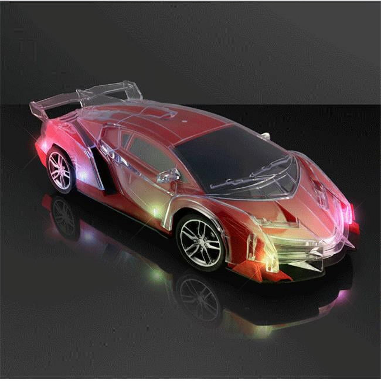 Blinkee Multi Color LED Flashing Red Racing Car with Remote Control ...