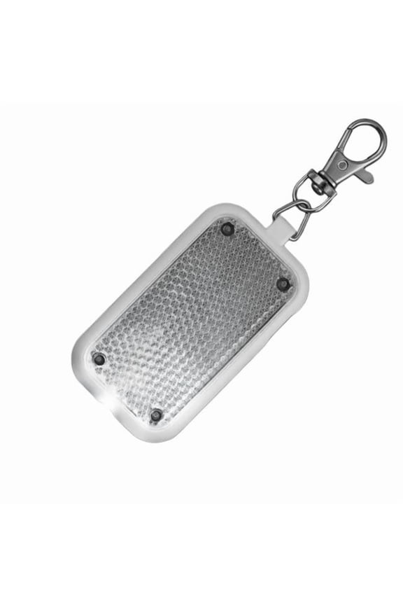 PSEKSFB-WT Flashlight Blinkers Personal Safety Emergency Keychain Set, White