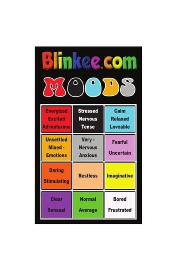 Seventies Mood Rings, Multicolor MRCCSMR