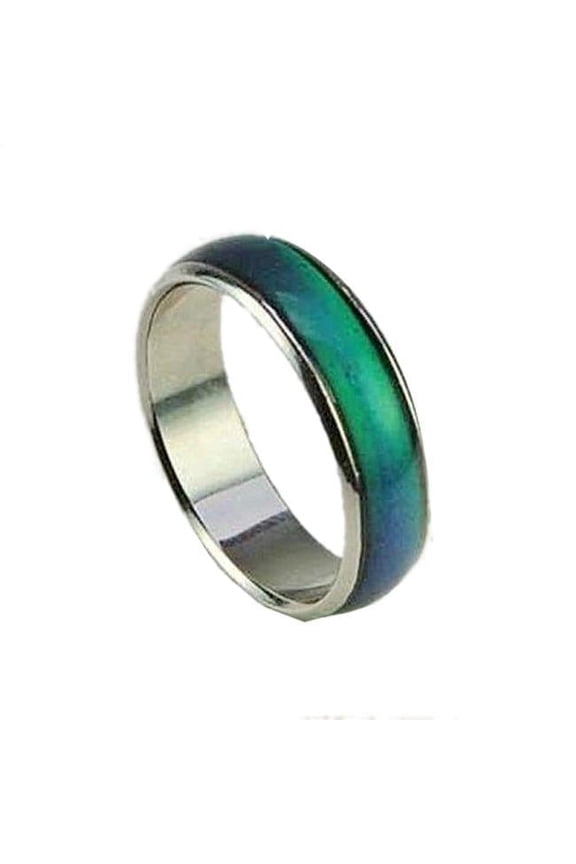 940000-9 Size 9 Seventies Mood Rings with 1 Free E Mood Ring