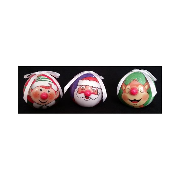 Blinking Christmas Tree Mini Ornament Set of 3, Traditional Xmas, Size: Set of 3, D&D Distributing