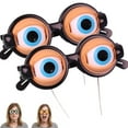 thumbnail image 1 of Blinking Glasses with Eyes, Funny Crazy Eyes Blinking Glasses, Novelty Shaking Eye Glassess, Gifts for Party (Classic), 1 of 8