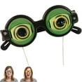 thumbnail image 1 of Blinking Glasses with Eyes, Funny Crazy Eyes Blinking Glasses, Novelty Shaking Eye Glassess, Gifts for Party (Green), 1 of 7