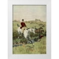 thumbnail image 1 of Blinks, Thomas 23x32 White Modern Wood Framed Museum Art Print Titled - The First Jump, 1 of 4