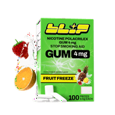 Blip NRT Nicotine Gum - 2mg Mint Freeze Flavor (100 Count)