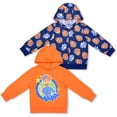 thumbnail image 1 of Blippi 2 Pack Pullover Hoodies for Boys and Girls, Kids Hooded Long Sleeve Shirt & Zip Up Jacket, 1 of 7