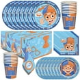 thumbnail image 1 of Blippi Birthday Party Tableware Deluxe Set for 24 Guests, 1 of 8