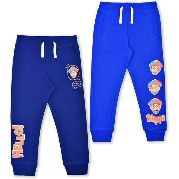 Blippi Boys 2 Pack Joggers, 8-20