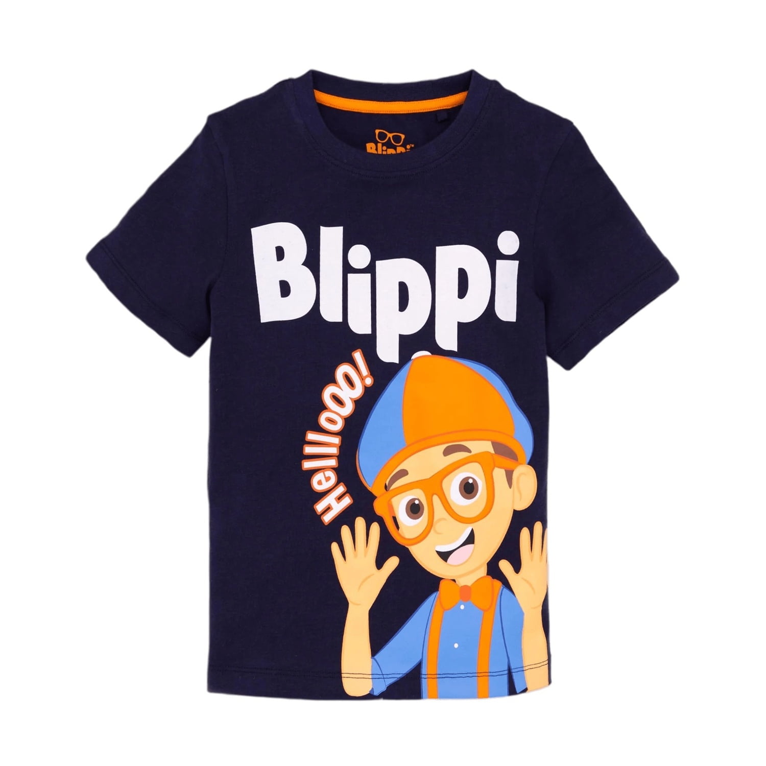 Blippi Boys/Girls Hello T-Shirt - Walmart.com