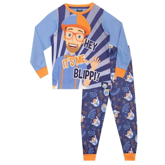 Blippi Boys Long Sleeve Pajamas Sizes 2T-13