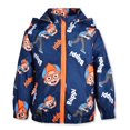 thumbnail image 1 of Blippi Boys Windbreaker Raincoat Jacket for Toddler and Little Kids – Navy, 1 of 3