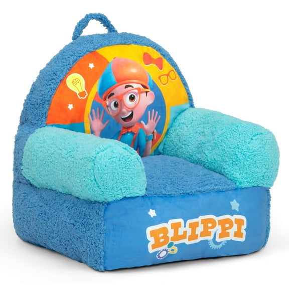 Blippi Cozee Buddy Chair by Delta Children, Blue
