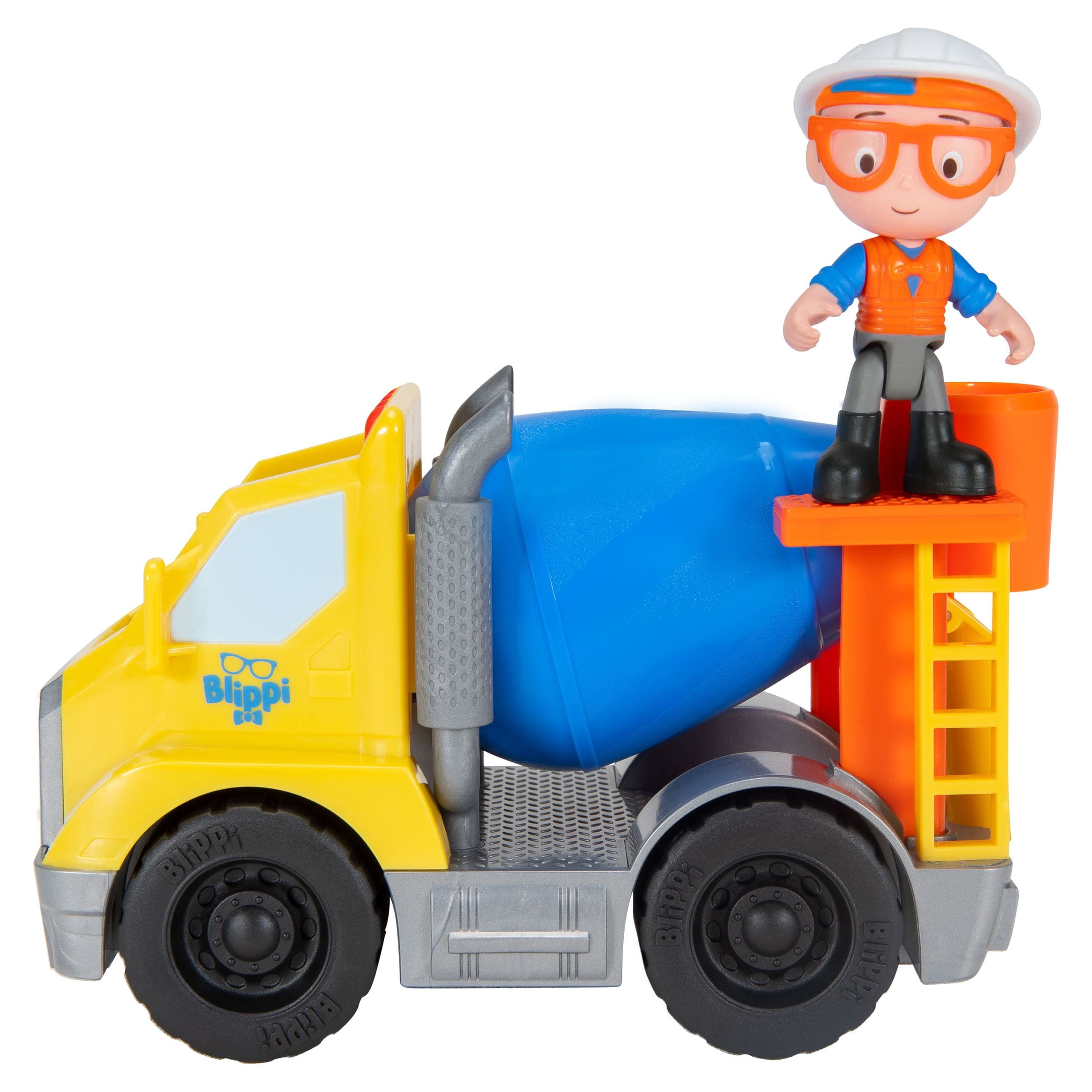 Blippi Feature Cement Truck Vehicle, Preschool Kids Ages 2 & Up