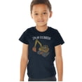 thumbnail image 1 of Blippi I'm an Excavator Kids T Shirt (2) for Toddler Boys and Girls, Navy, 1 of 3