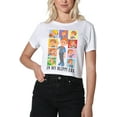 thumbnail image 1 of Blippi In My Blippi Era Women's Crop Top T-Shirt, White, Large, 1 of 4