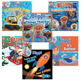 thumbnail image 1 of Blippi Interactive Book Set : Alphabet Fun; Things That Go ; Let's See Animals; Let's Look High And Low; It's Christmas Time; and It's Bedtime (6 Paperbacks), 1 of 7